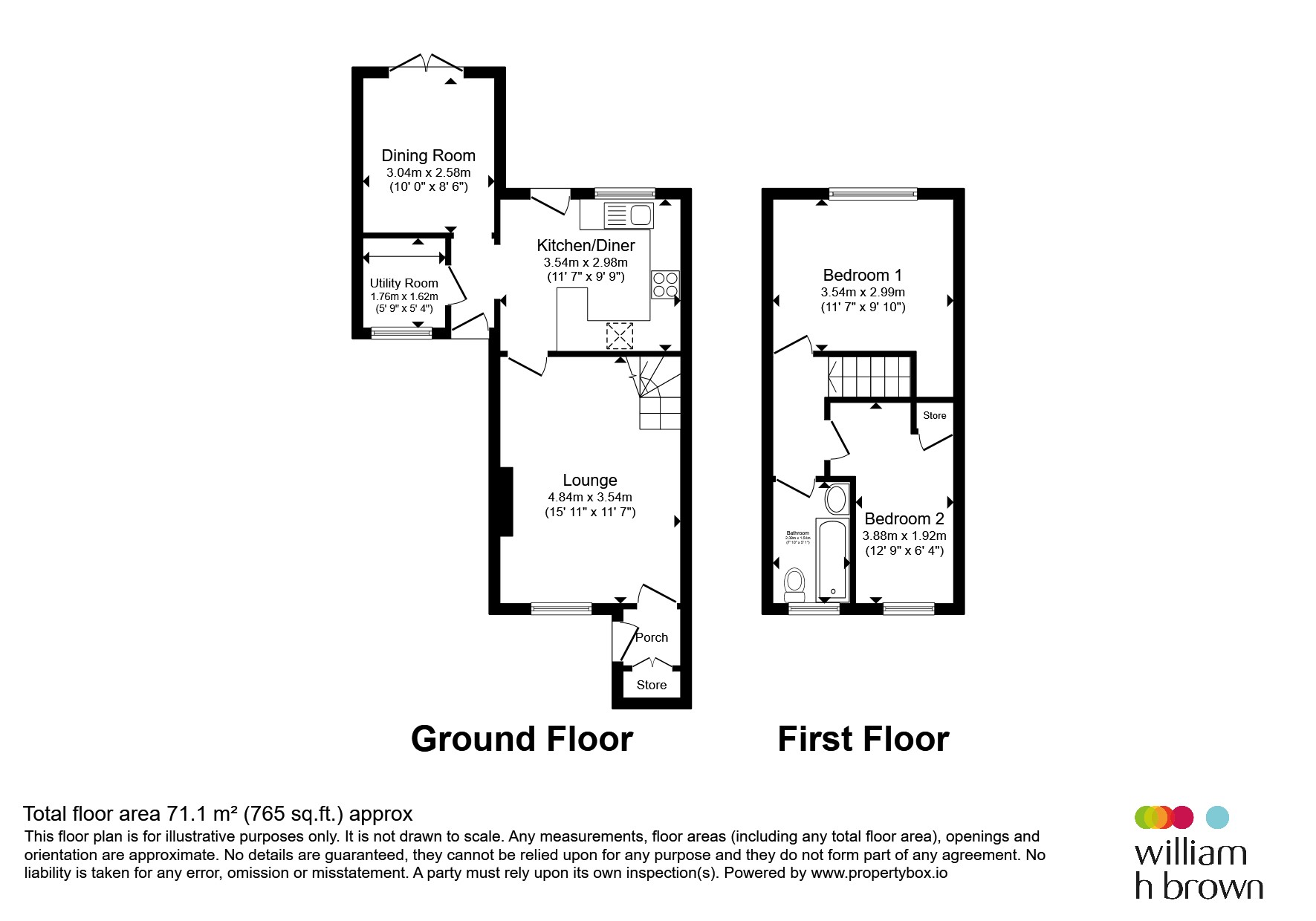 12, The Innings, Sleaford floorplan
