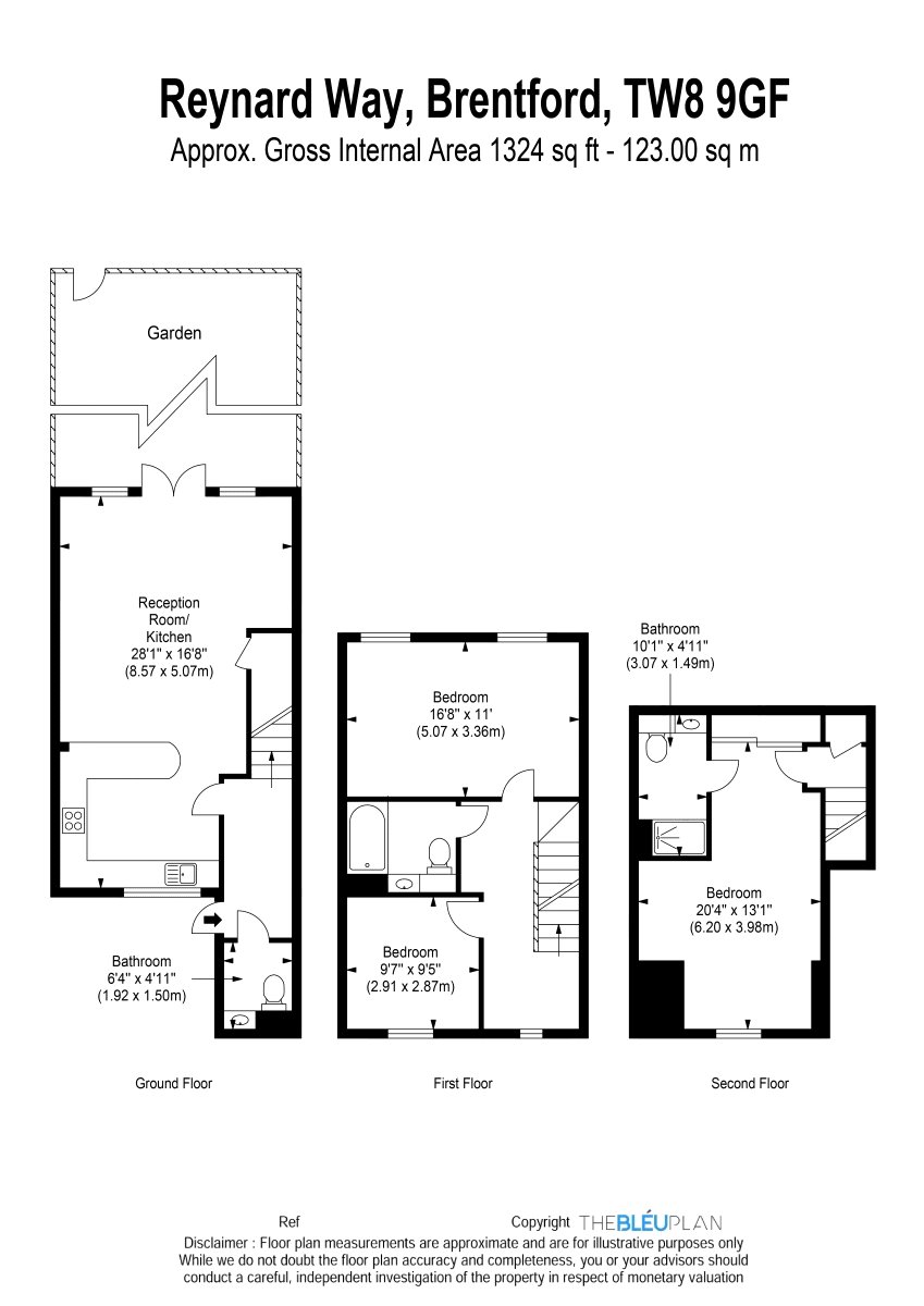 3 Bedrooms Terraced house to rent in Reynard Way, Brentford TW8