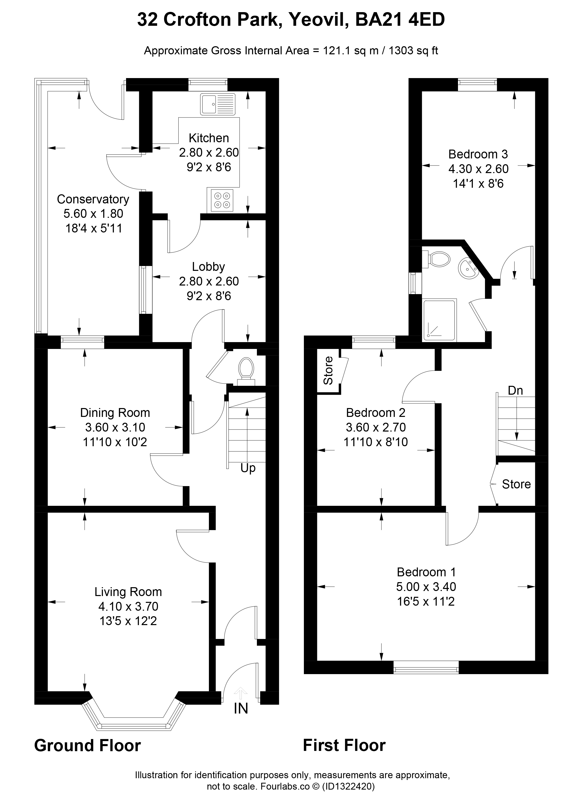 32, Crofton Park, Somerset floorplan