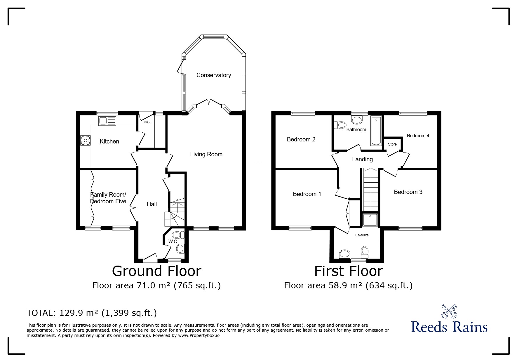 12, Land Lane, Cheshire floorplan