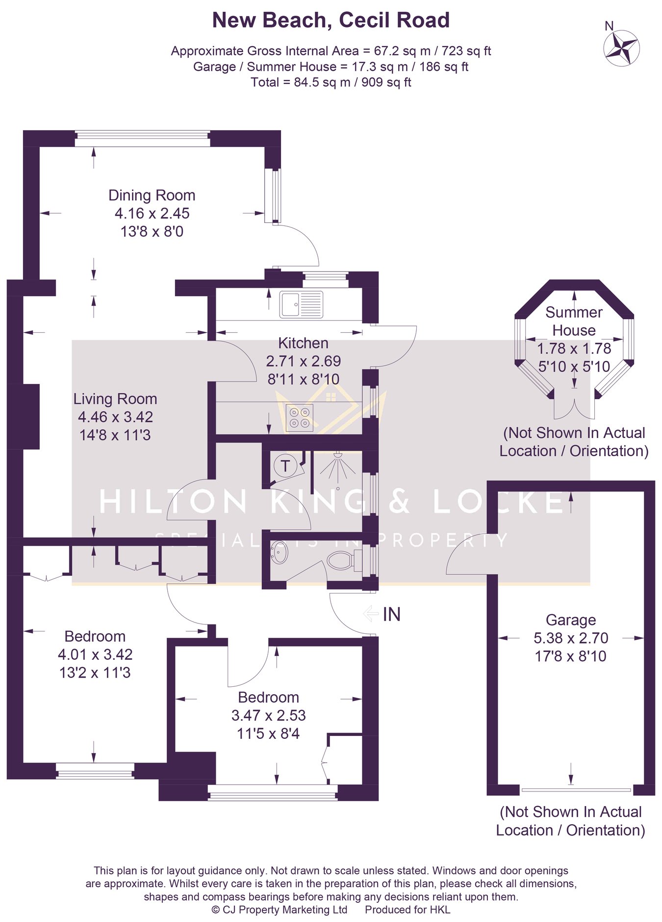 New Beach, Cecil Road, Iver floorplan