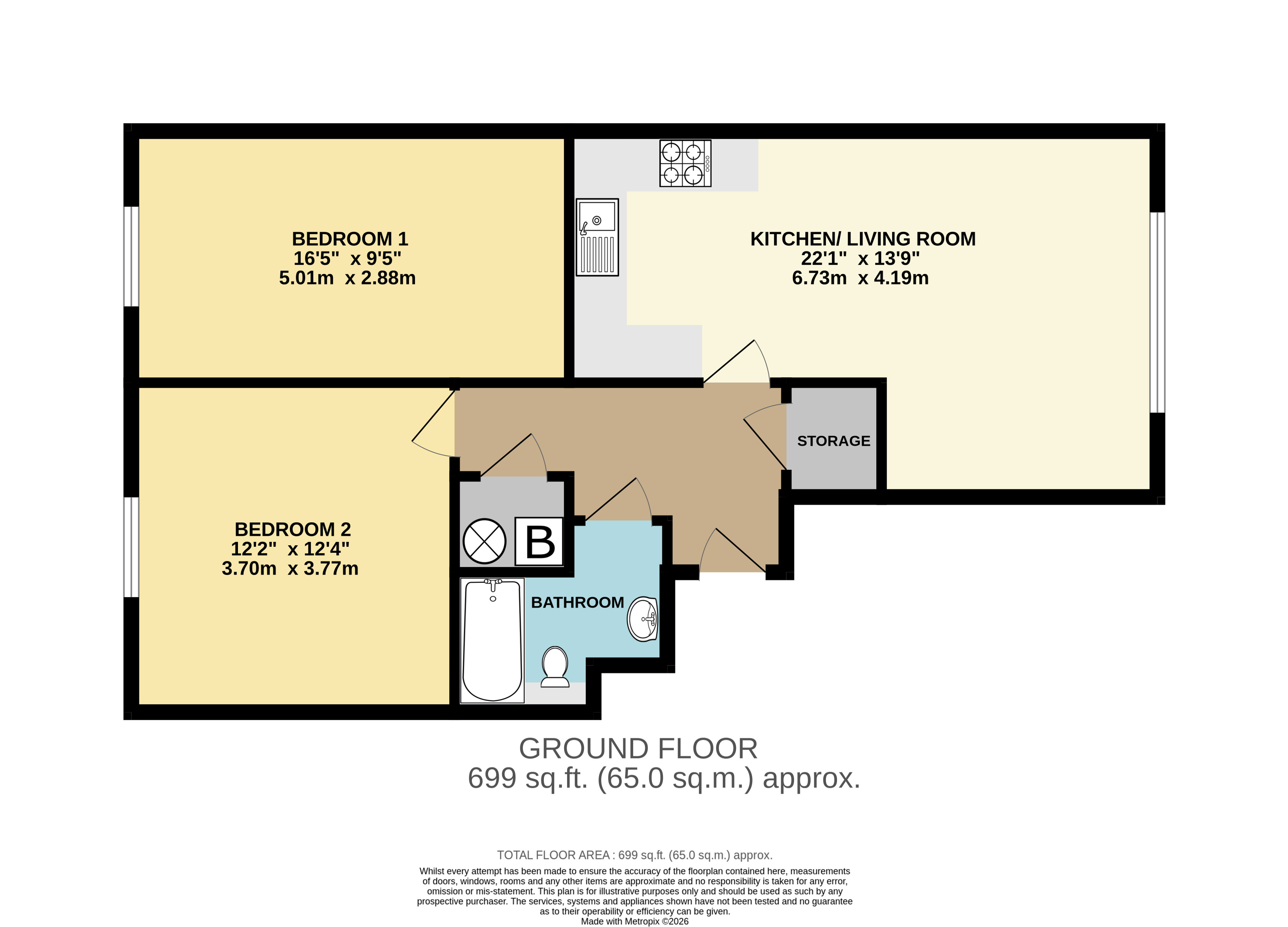 8, Chertsey Road, Lower Feltham floorplan