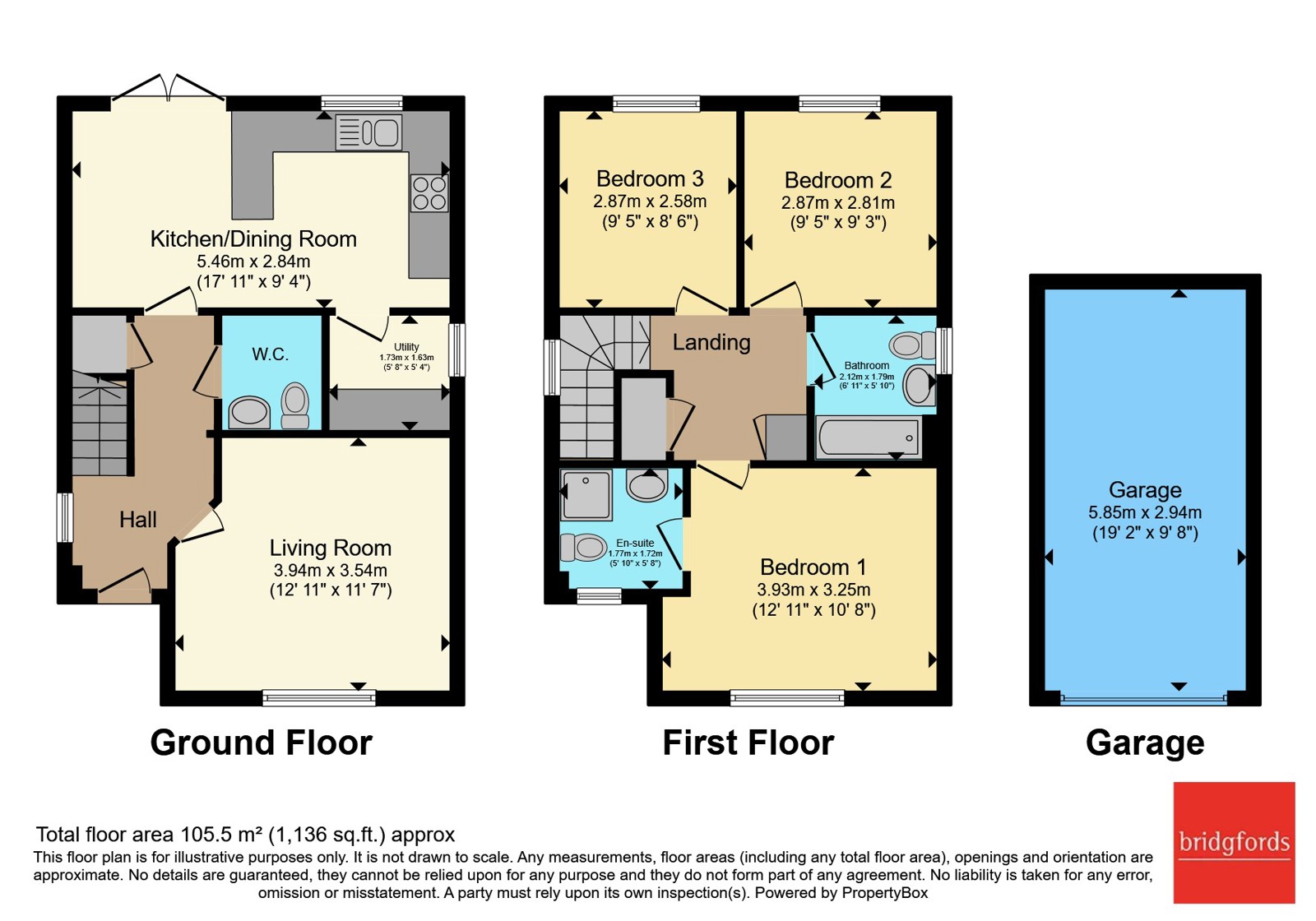 15, Sparrow Way, North Yorkshire floorplan