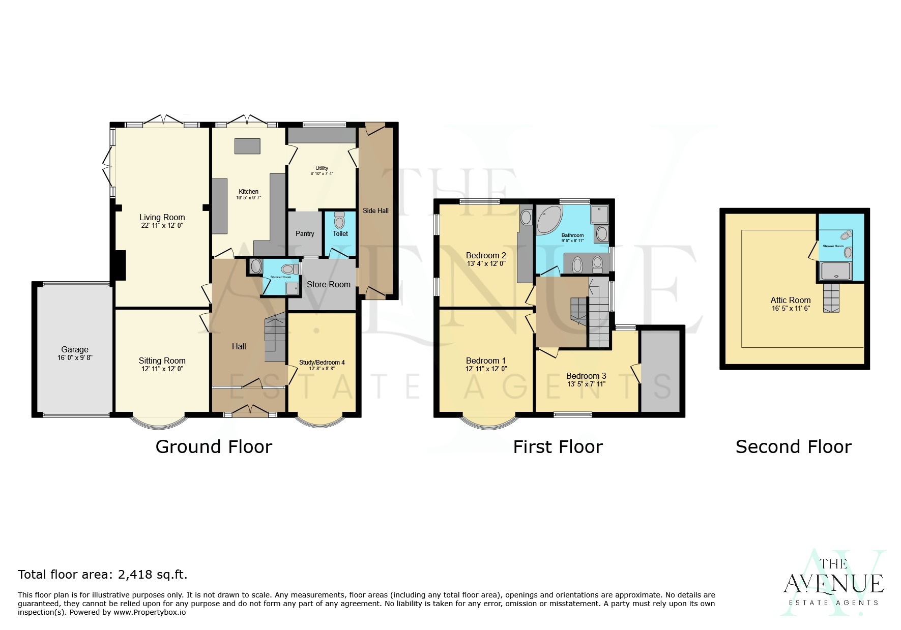 67 Wolverhampton Road, Codsall, Staffordshire floorplan