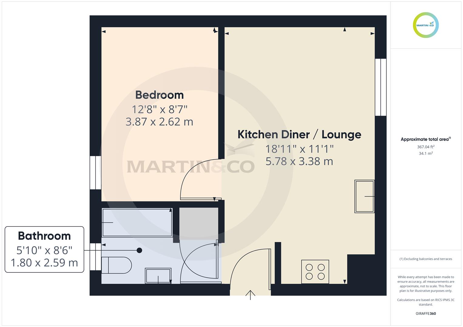 5, Wilks Court, West Yorkshire floorplan