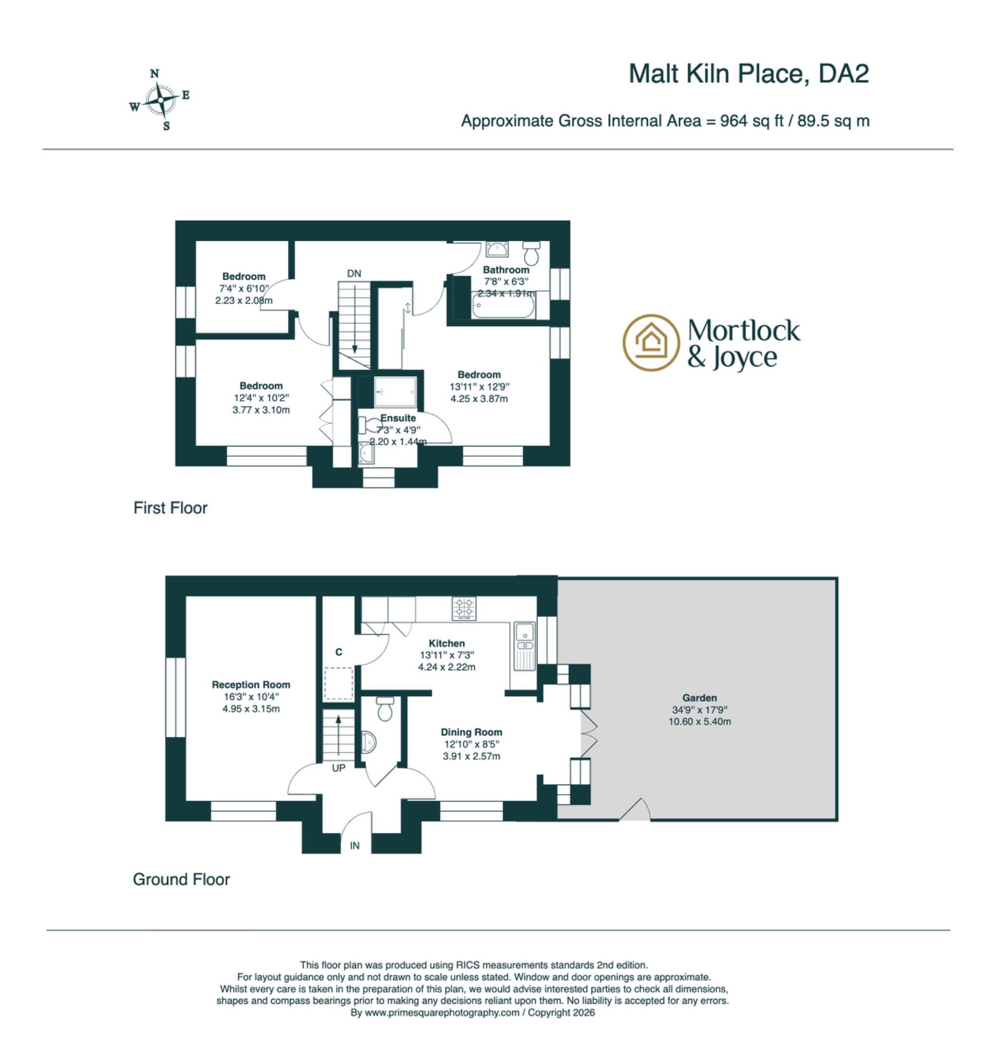47 Malt Kiln Place, Dartford, Kent floorplan