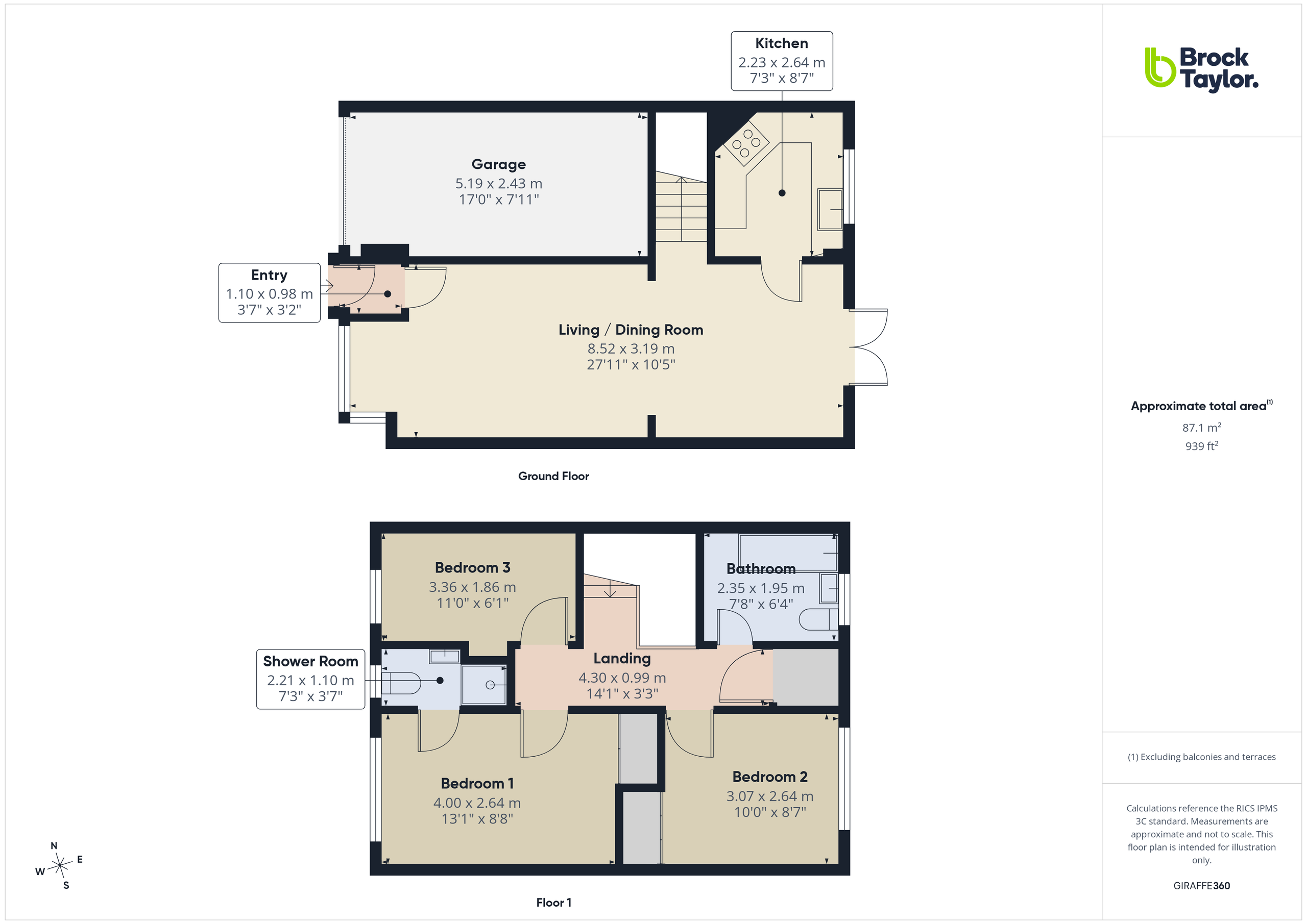 6 Bakers Close, Horsham floorplan