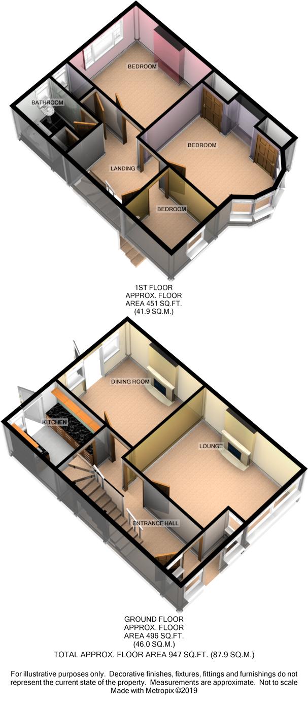 3 Bedrooms Terraced house for sale in Reigate Way, Wallington SM6