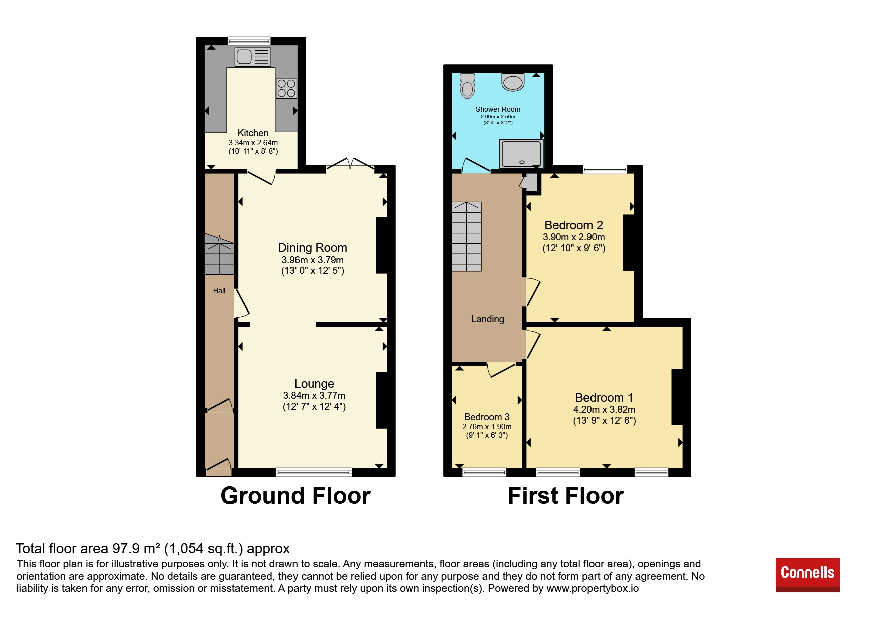 2, Oakham Road, Dudley floorplan