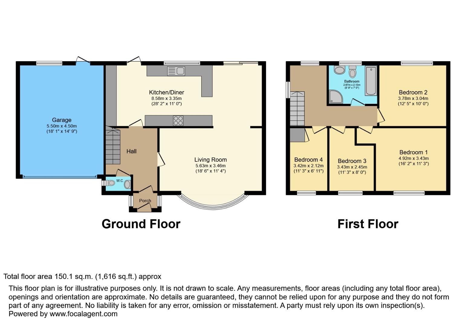 43, Lodge Court, Hyde floorplan