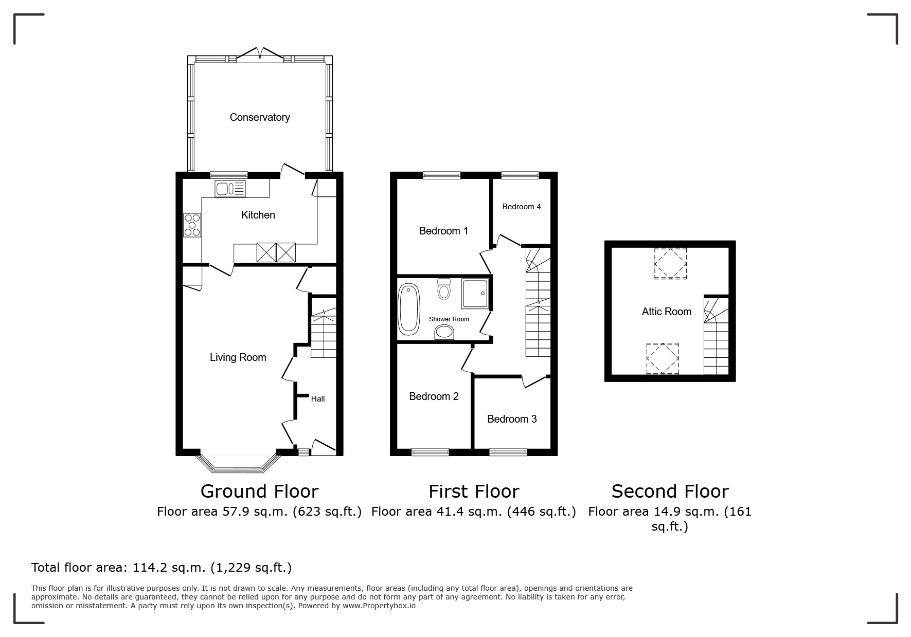 8, Mayfield Drive, Isle of Wight floorplan