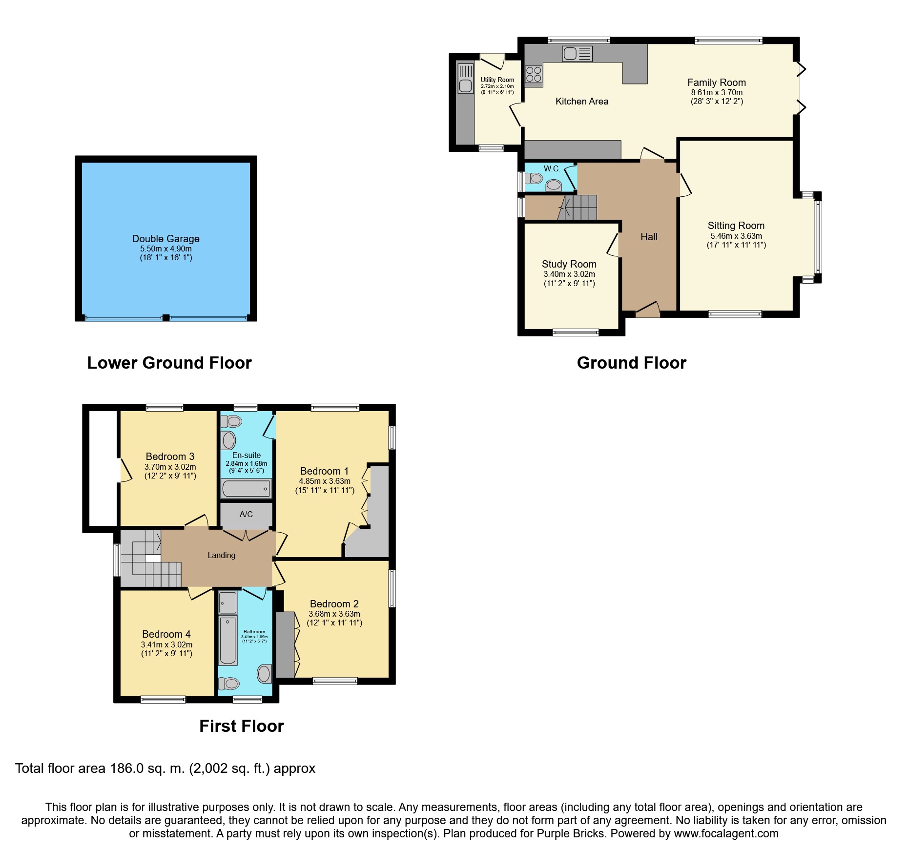 4 Bedrooms Detached house for sale in Tekels Avenue, Camberley GU15