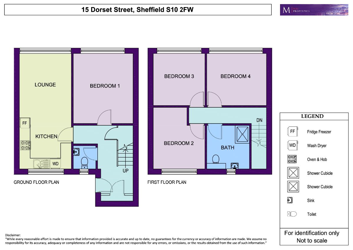 15 Dorset Street, Sheffield floorplan