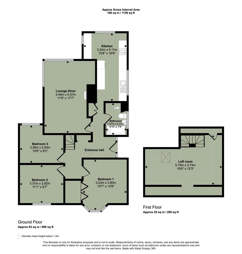 49, Ball Road, Cardiff floorplan