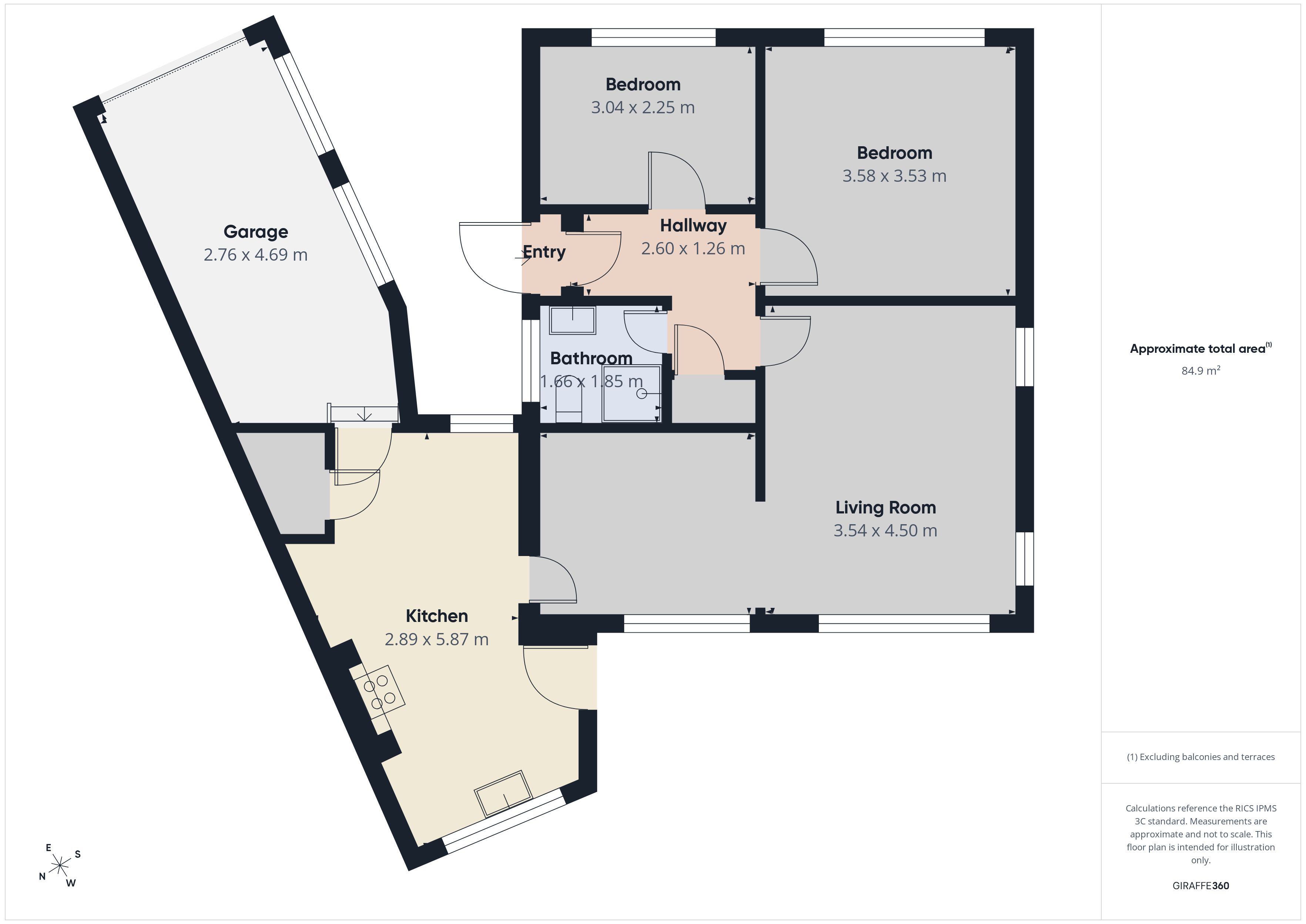 25, Rushcroft Road, Shaw floorplan