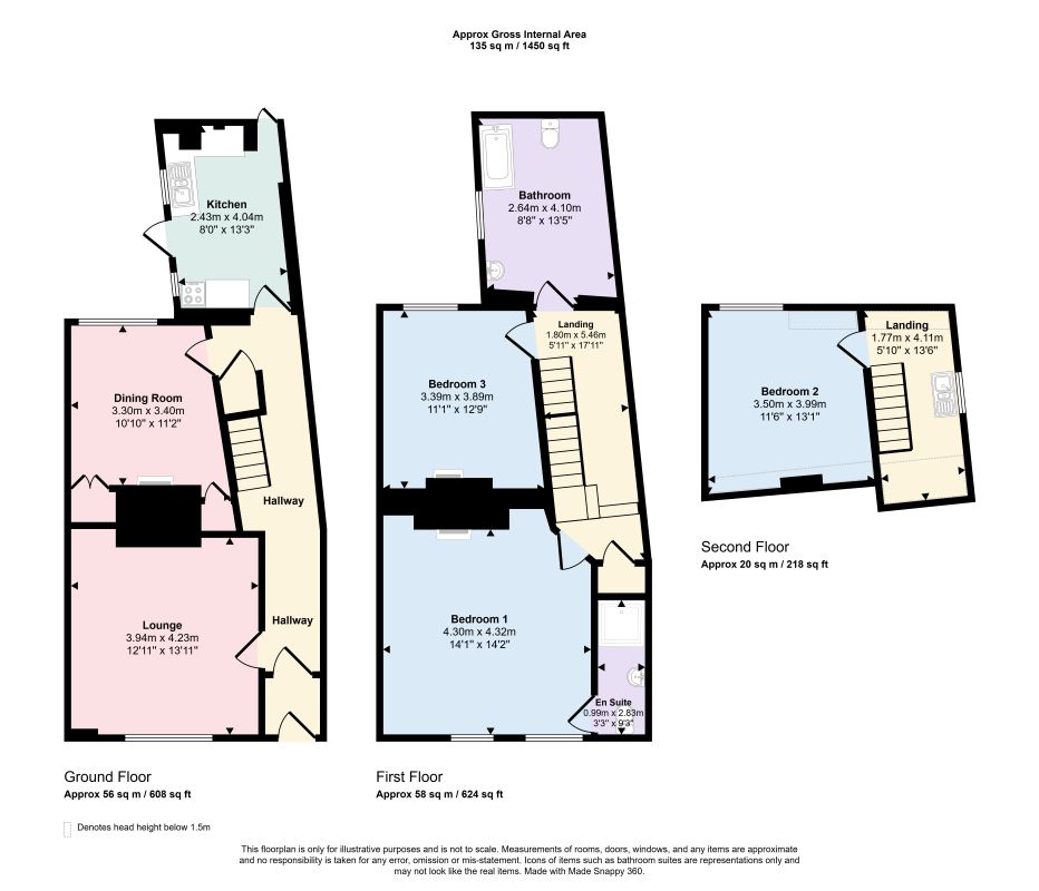 15, Monk Street, Monmouth floorplan