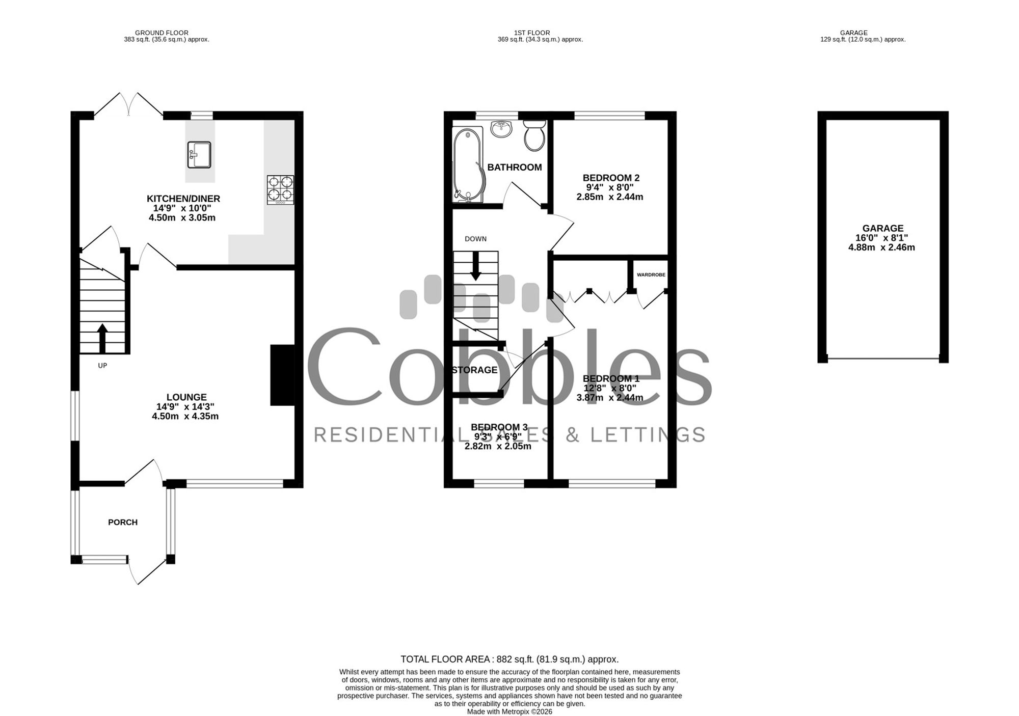 42 Burden Way, Guildford floorplan