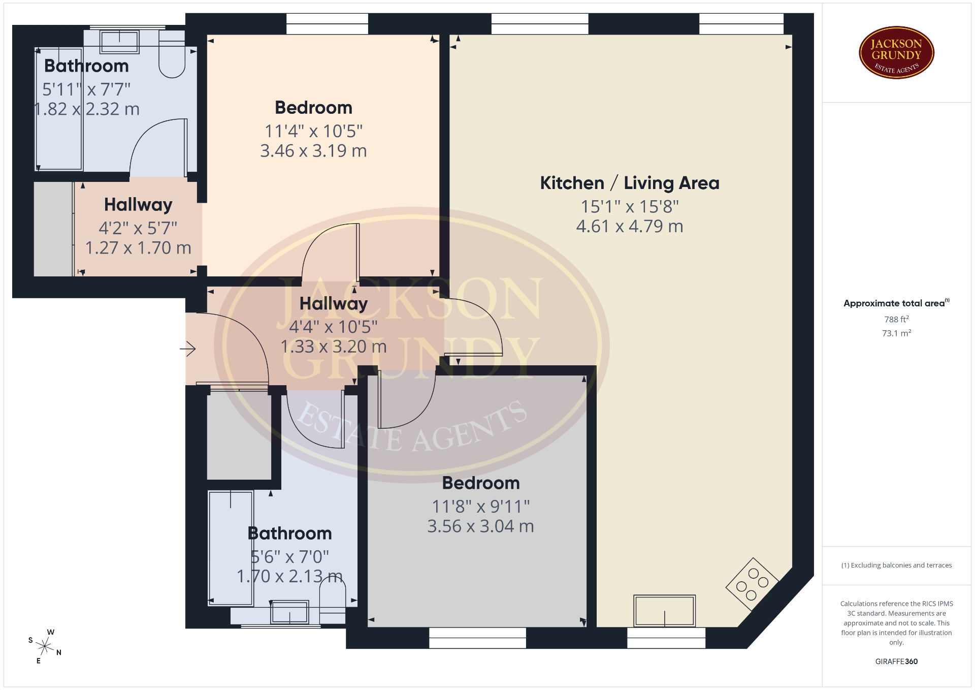 110, High Street, Northampton floorplan