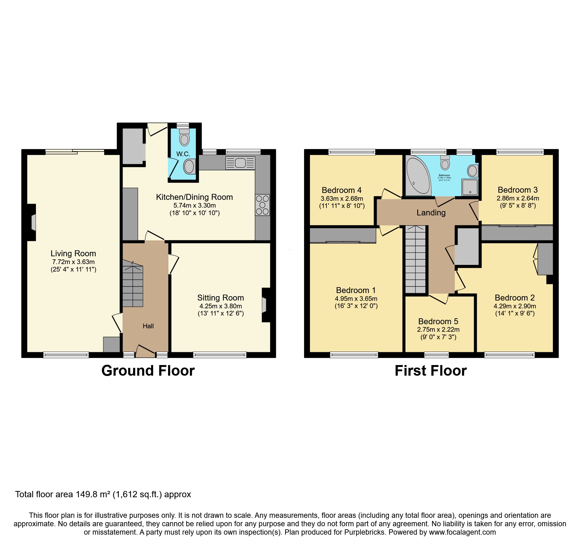2, Aneurin Place, Ebbw Vale floorplan