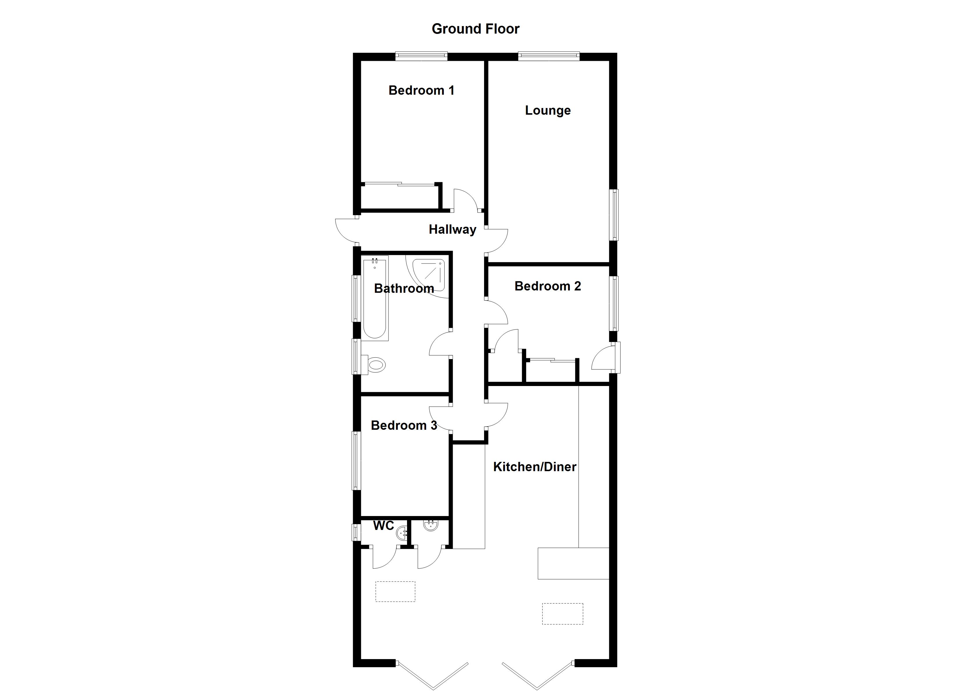 Munnings Drive, ClactonOnSea, Essex CO16, 3 bedroom bungalow for sale