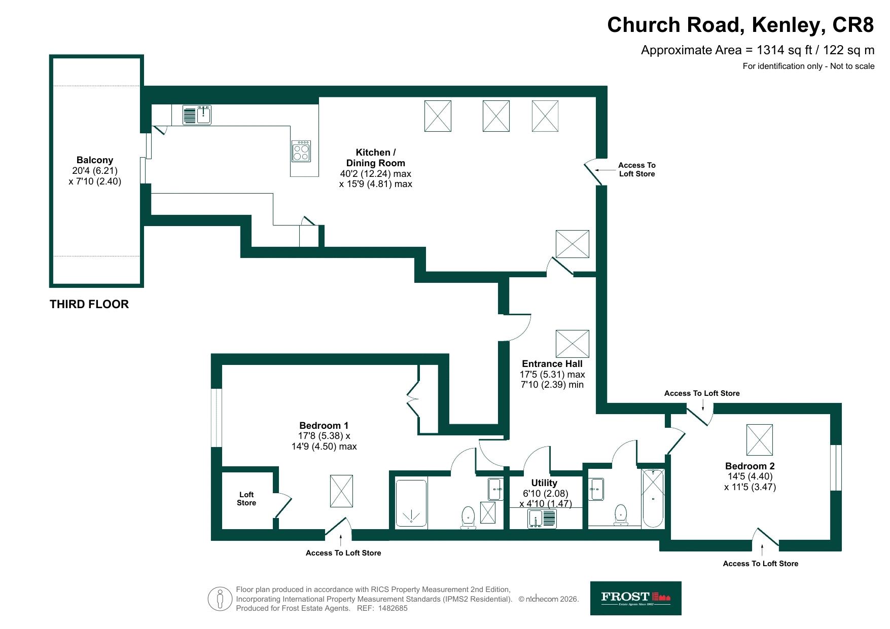 7 Mera Heights, 4 Church Road, Kenley floorplan