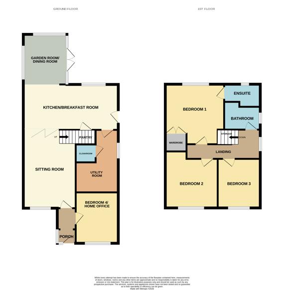 6, Meadowsweet Close, Lowestoft floorplan