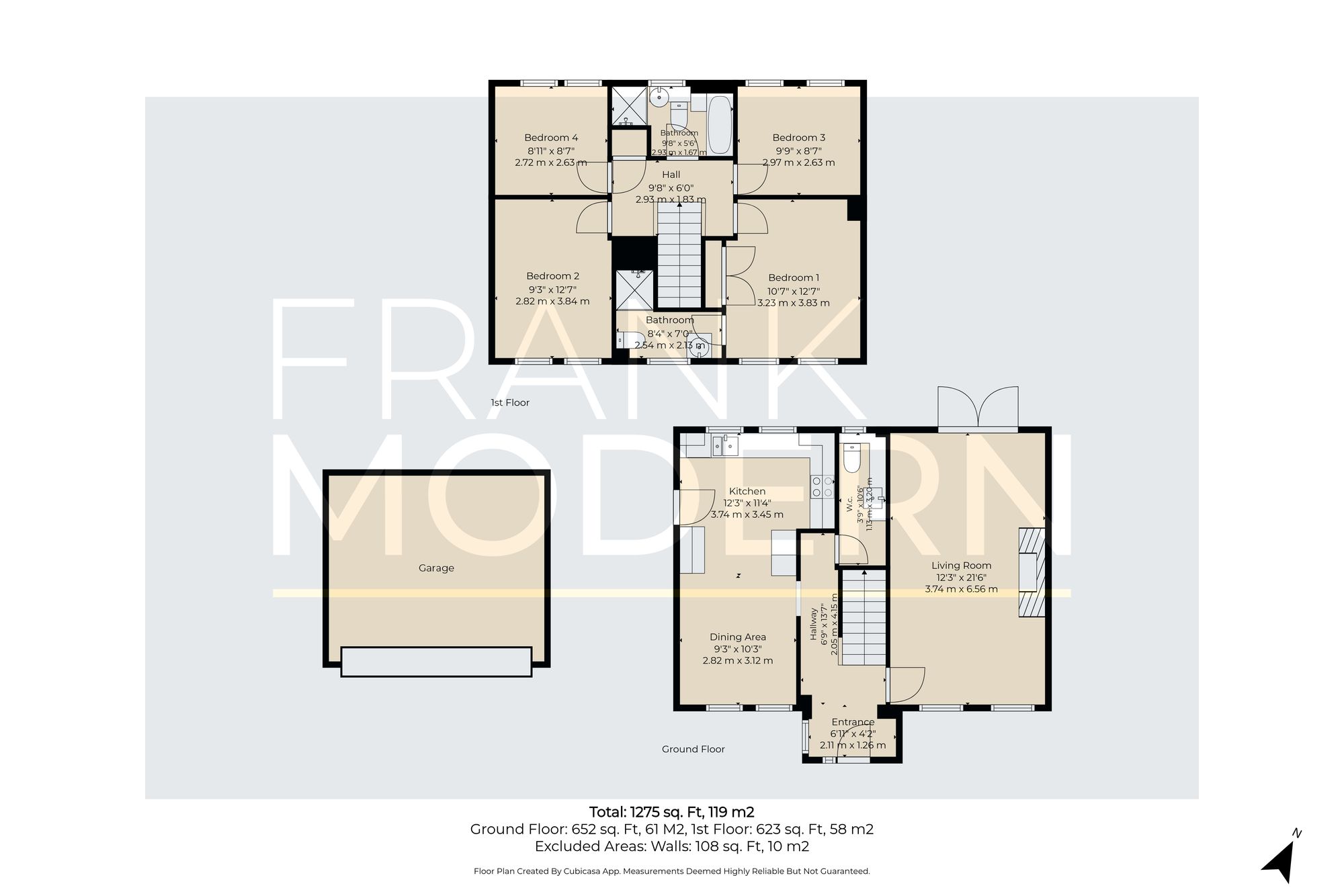 4 Cardyke Drive, Peterborough floorplan