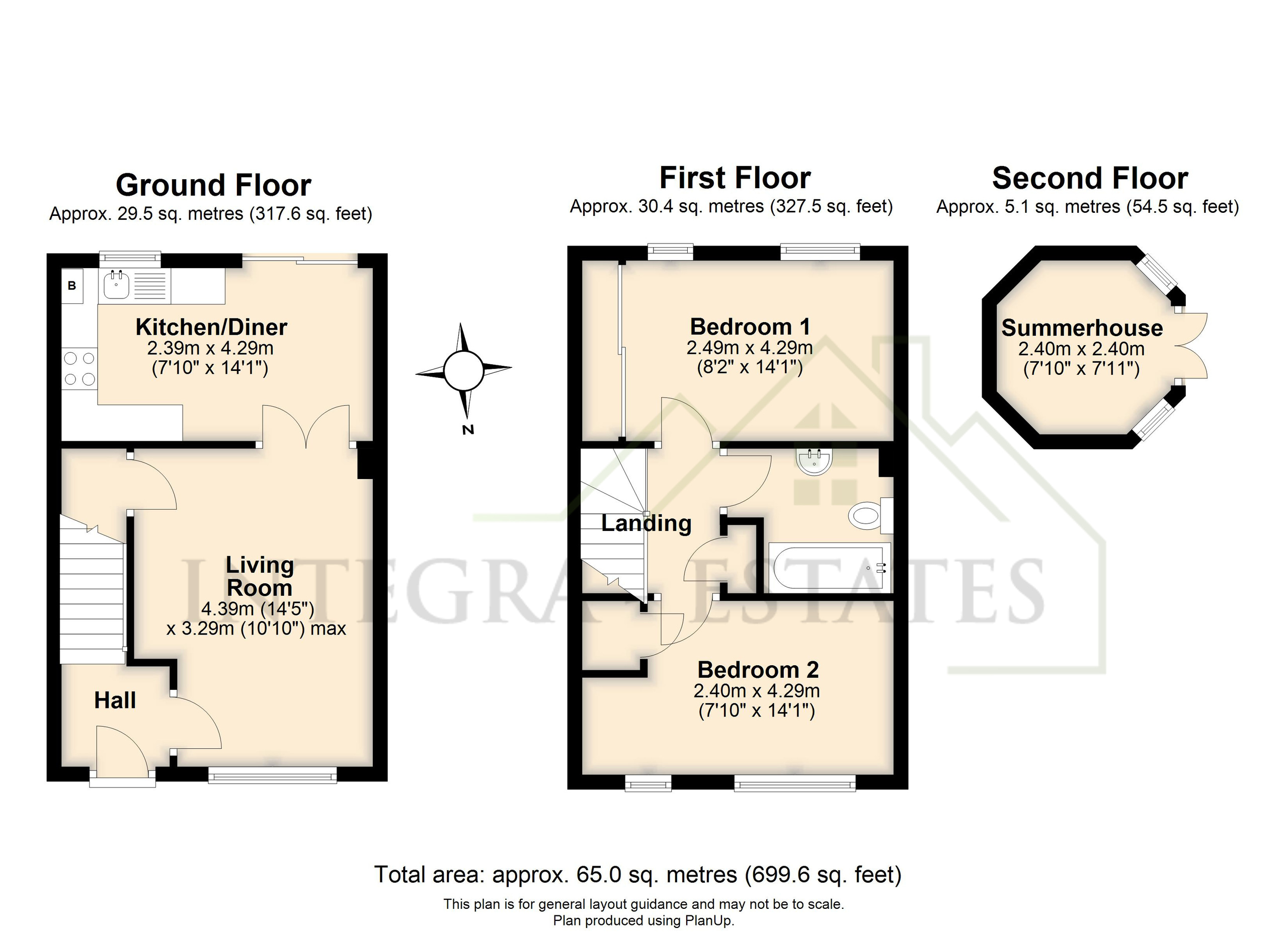 2 Newton Terrace, Bromley floorplan