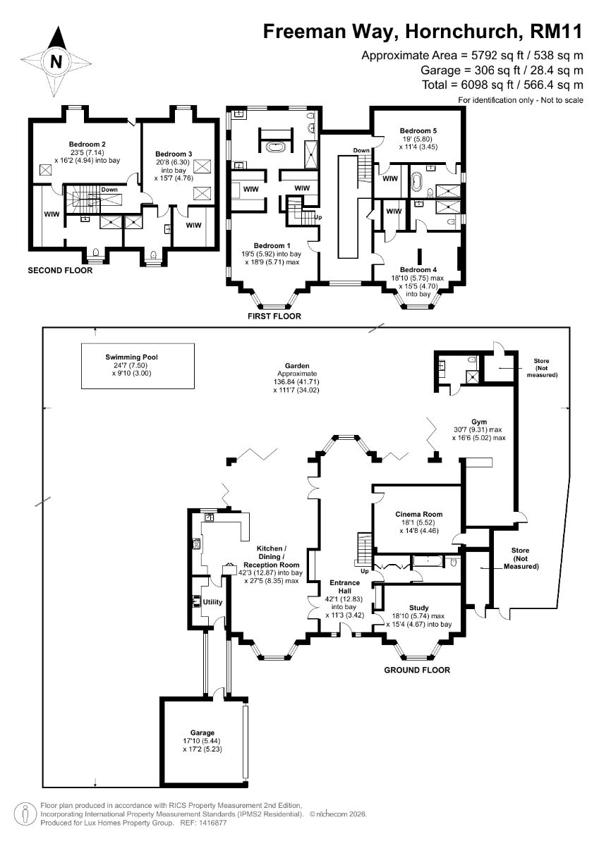 17 Freeman Way, Hornchurch floorplan