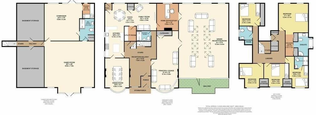 Merlwood, 97 Junction Road, Bolton floorplan