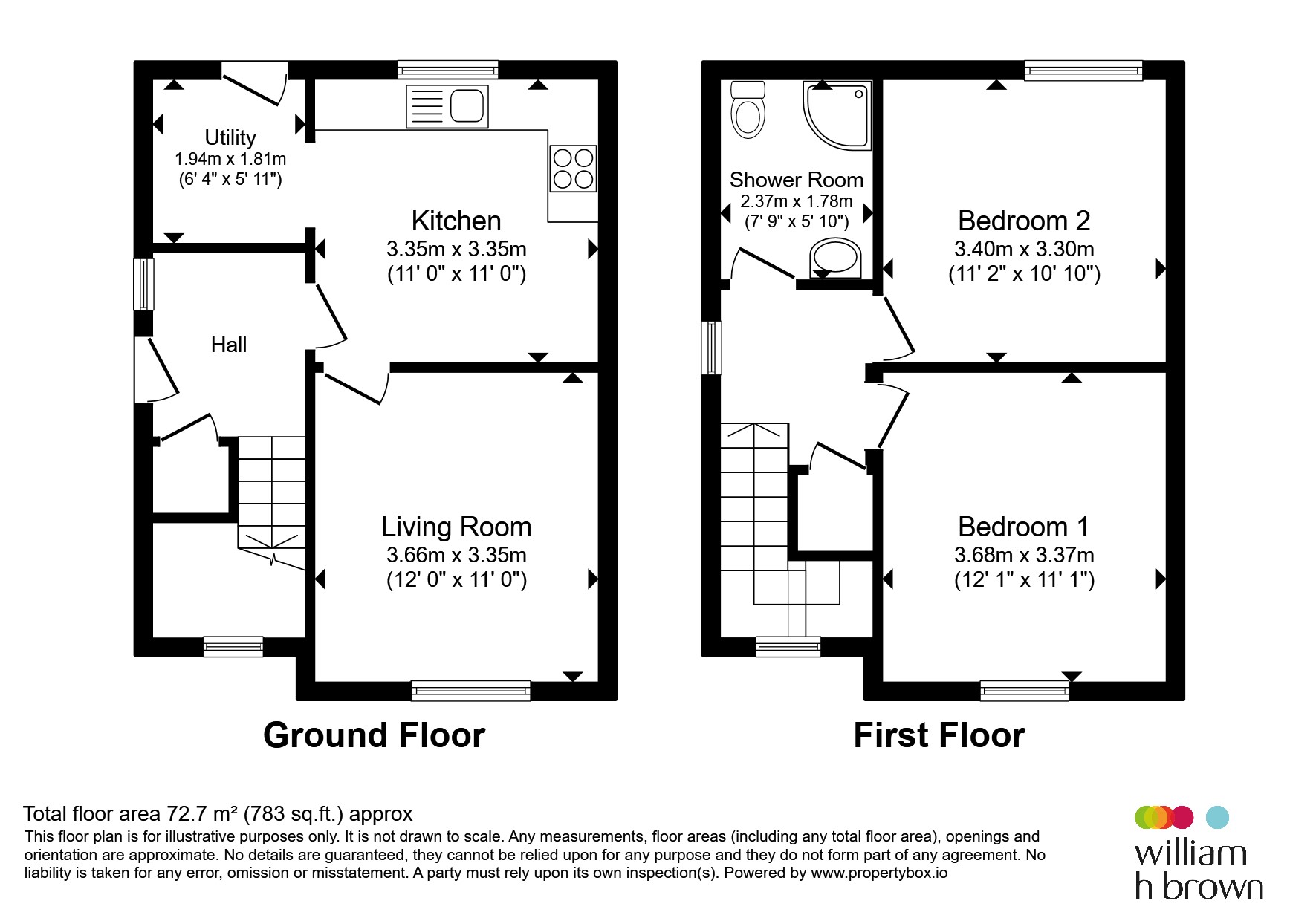 92, Richmond Park Avenue, Rotherham floorplan
