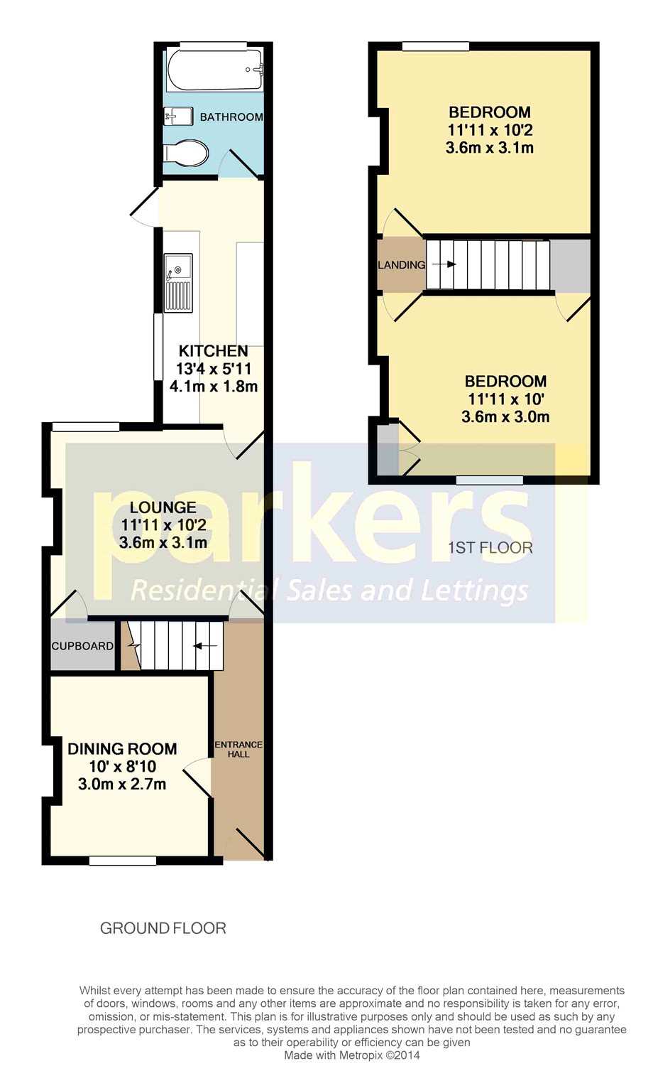 2 Bedrooms Terraced house to rent in Foxhill Road, Reading, Berkshire RG1