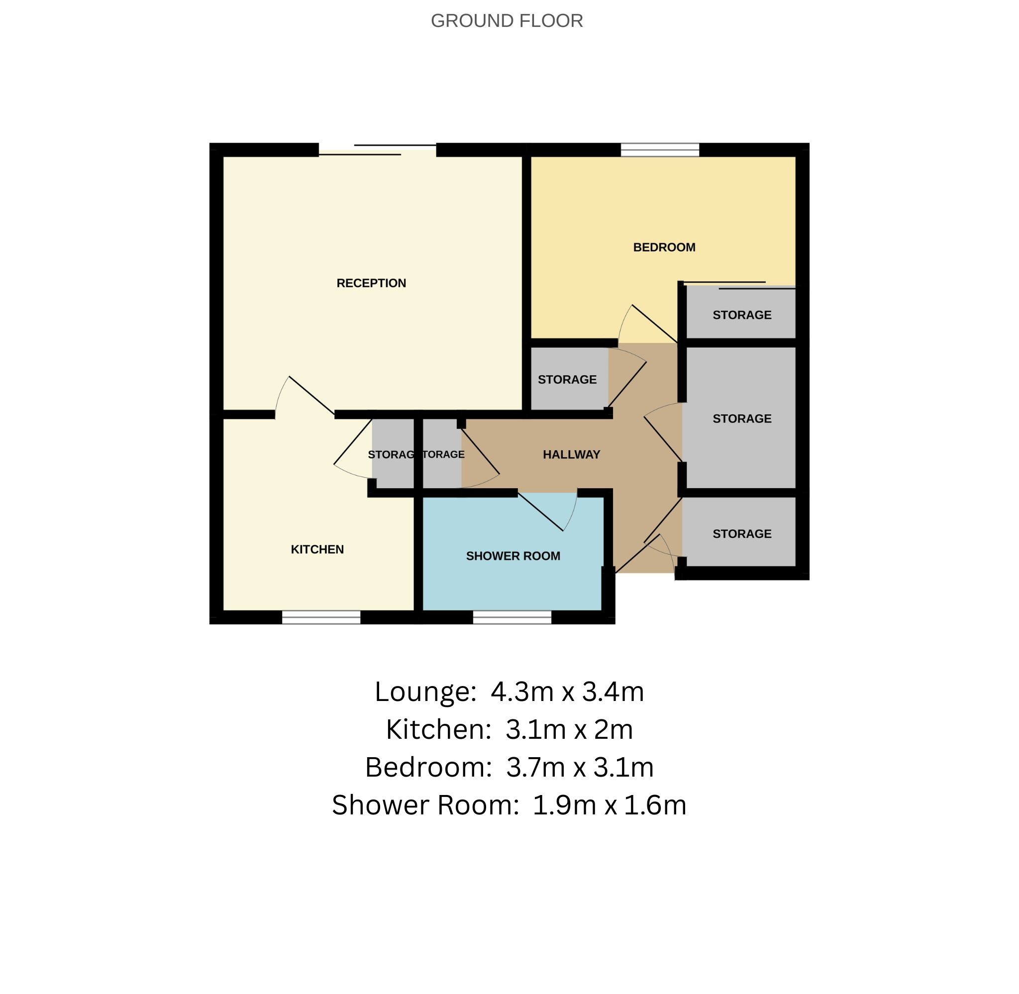 Potterhill Gardens, Perth floorplan