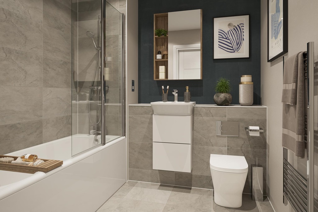 How Your Bathroom May Look In An Urban Palette