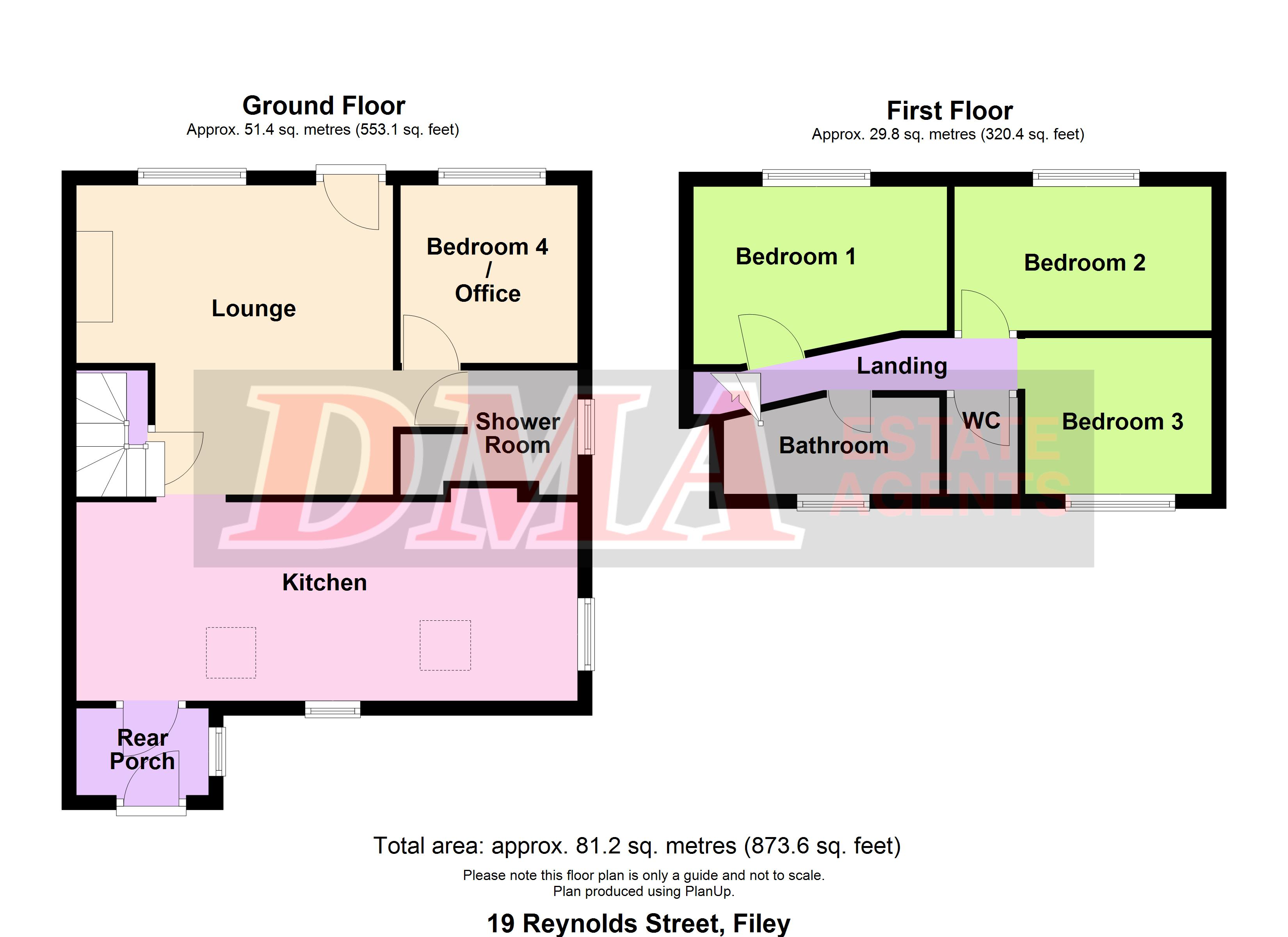 19, Reynolds Street, Filey floorplan
