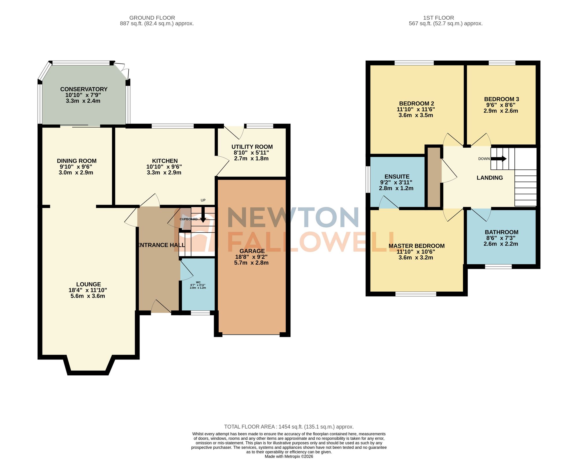 13 Elliot Close, Leicester floorplan