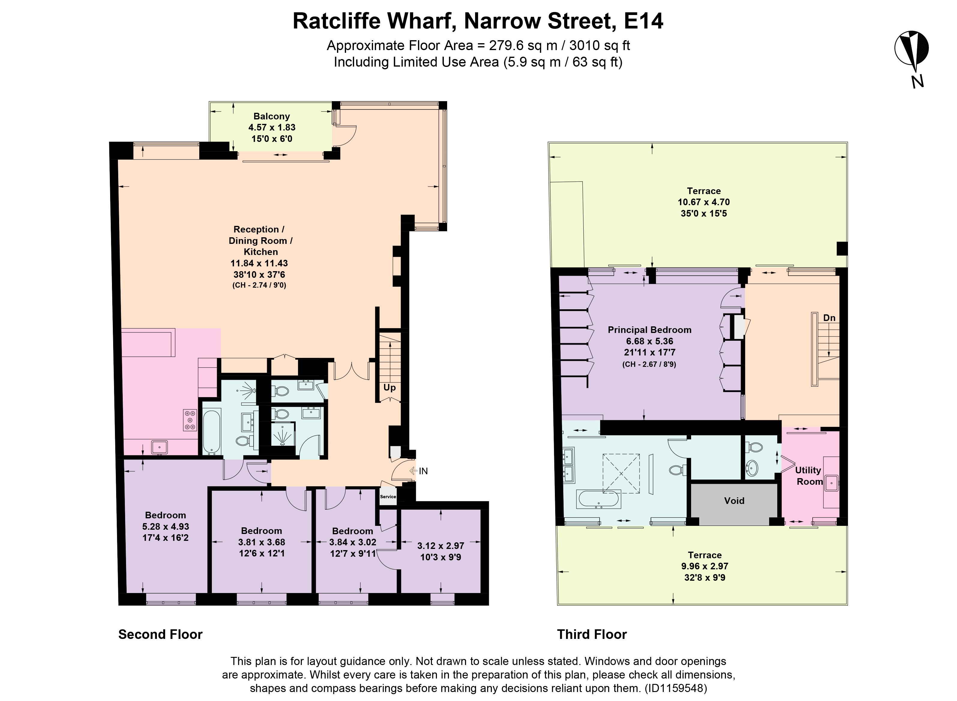 18-22, Ratcliffe Wharf, London floorplan