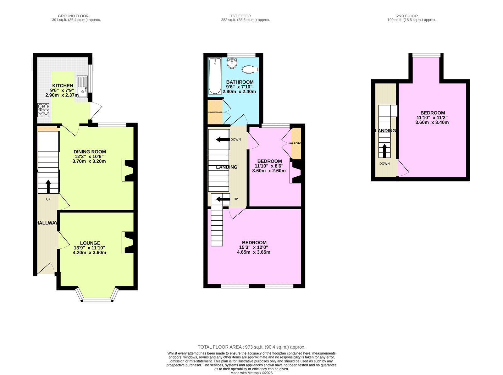 102, Watermoor Road, Gloucestershire floorplan