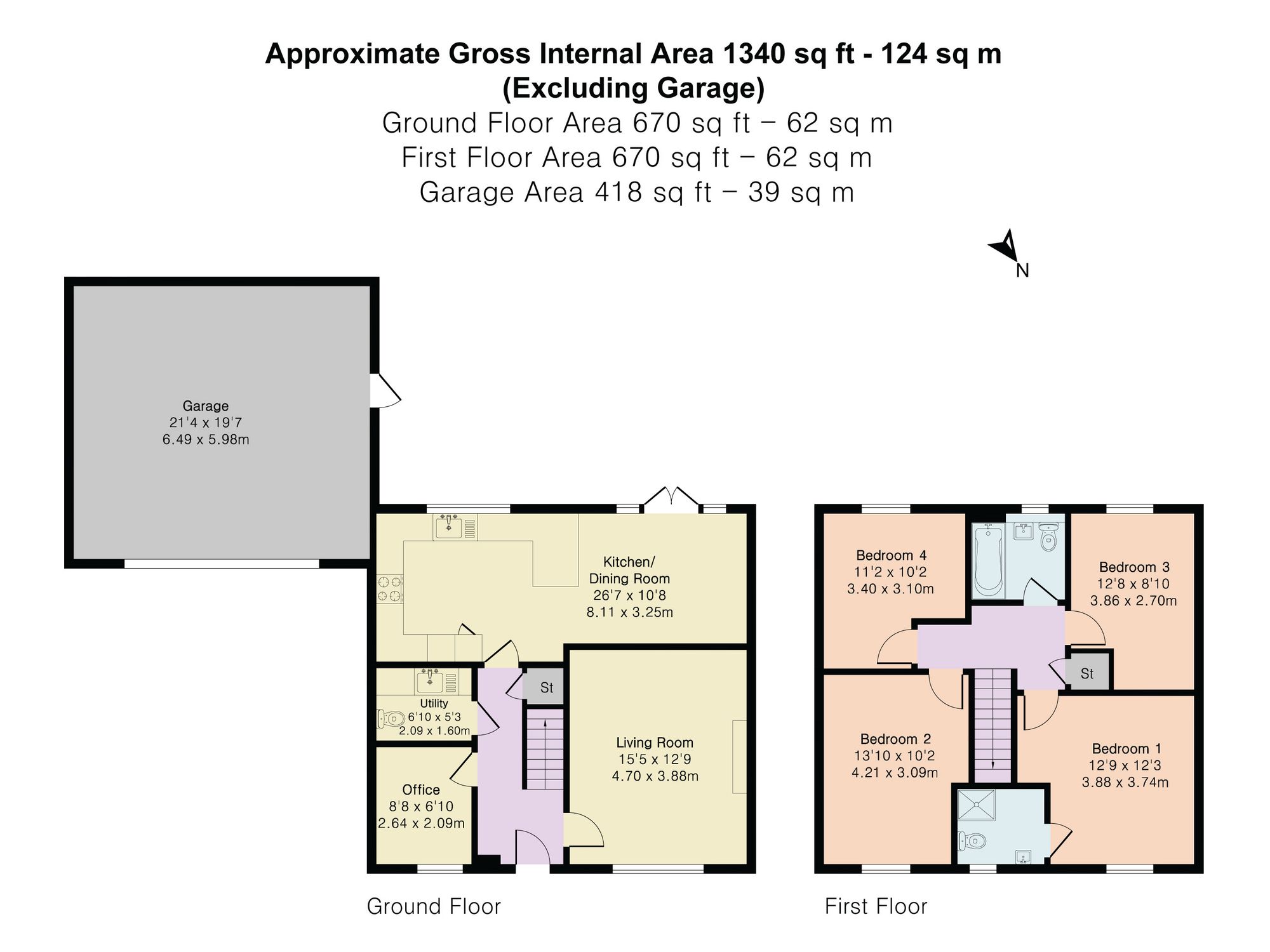 15 Piran View, Perranporth floorplan