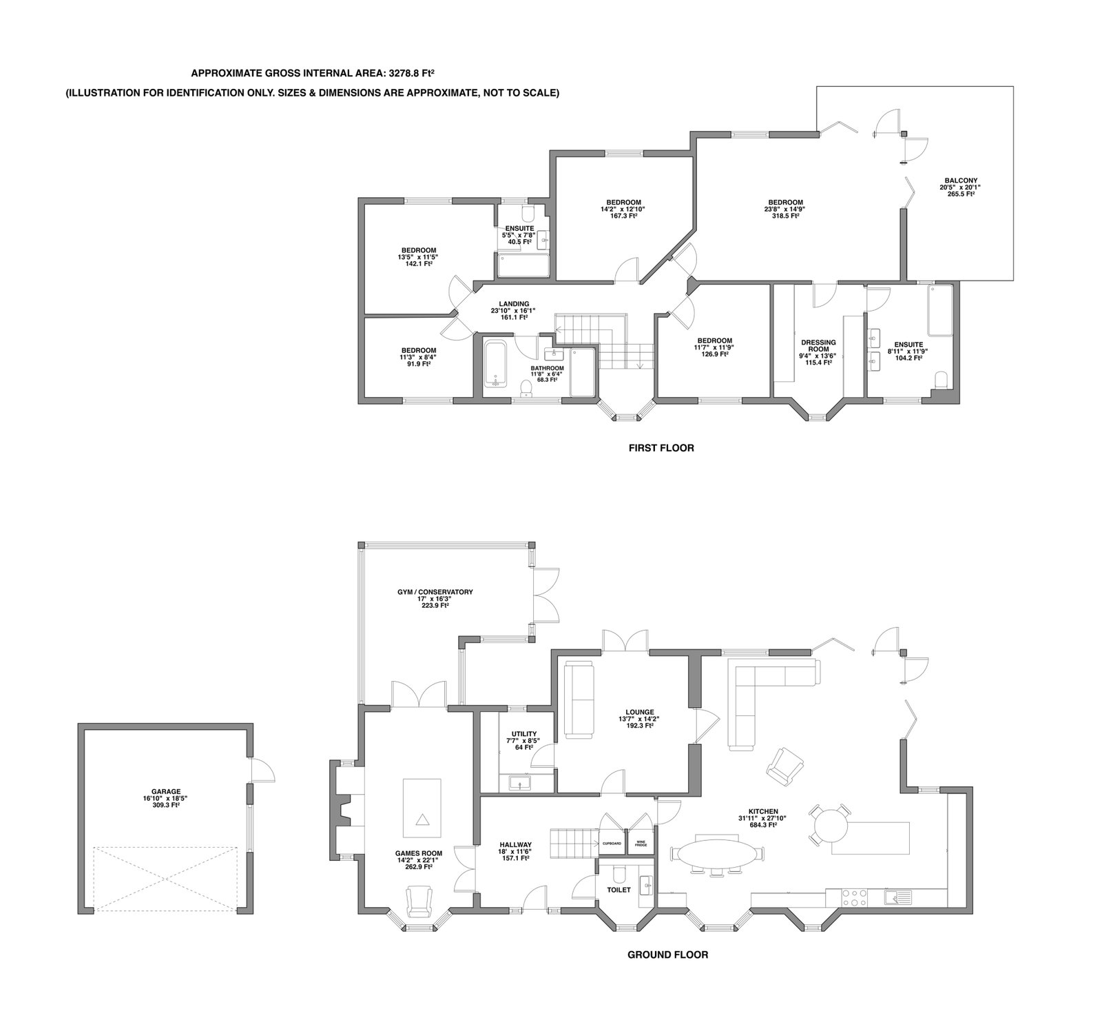 Buccneld, Bond End, Yoxall floorplan