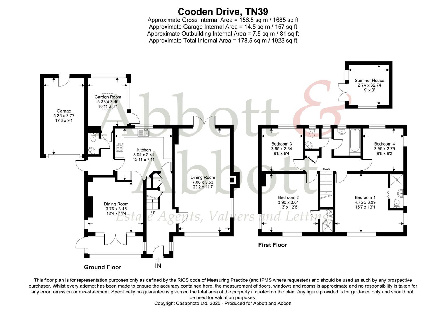 186, Cooden Drive, Bexhill on Sea floorplan