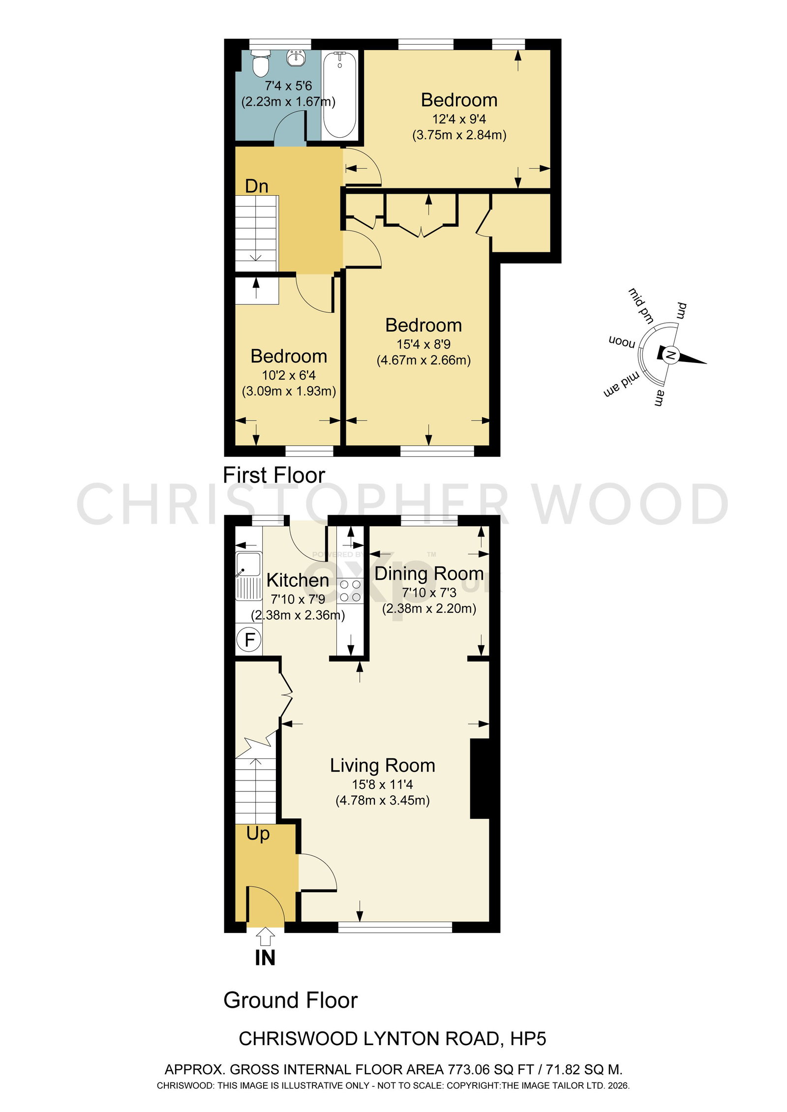 101, Lynton Road, Chesham floorplan