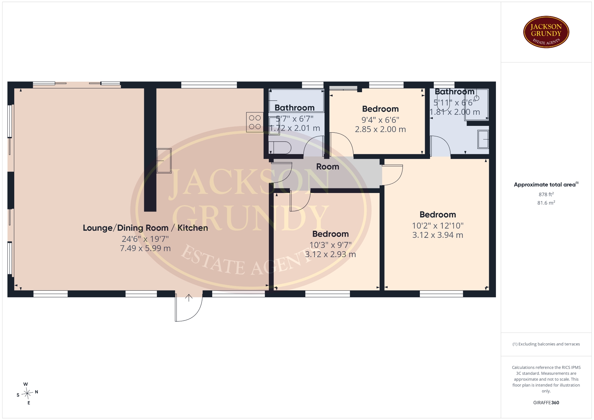 1 Goose Pastures, Crow Lane, Northampton floorplan