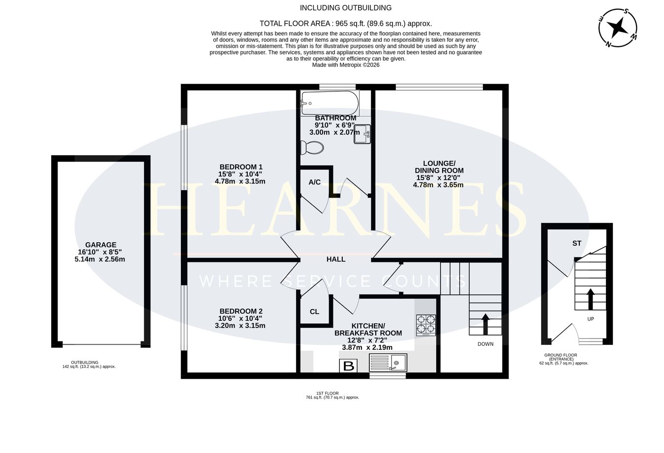Forest Edge, Ringwood Road, Ferndown floorplan
