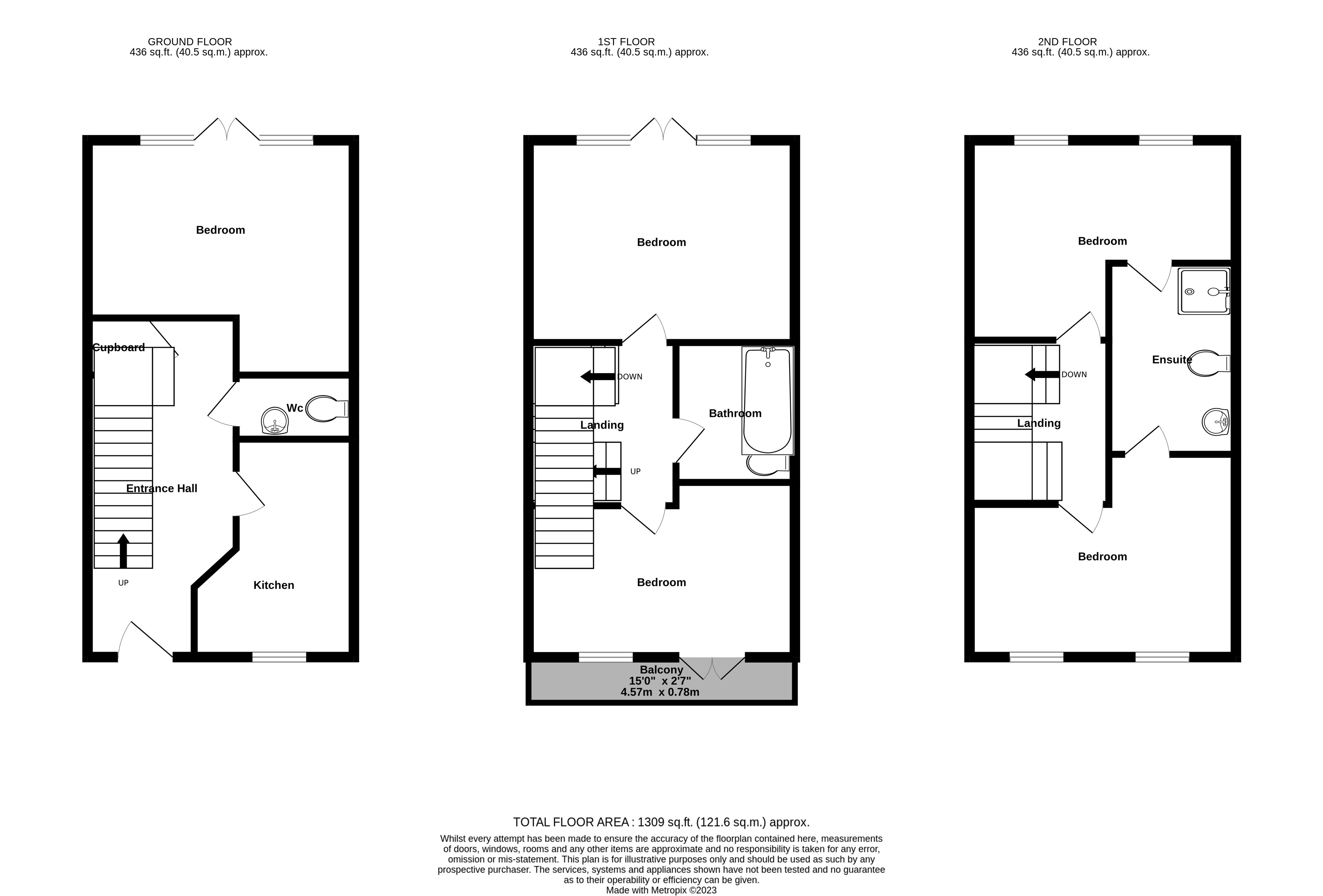 5, Wood Mead, Bristol floorplan