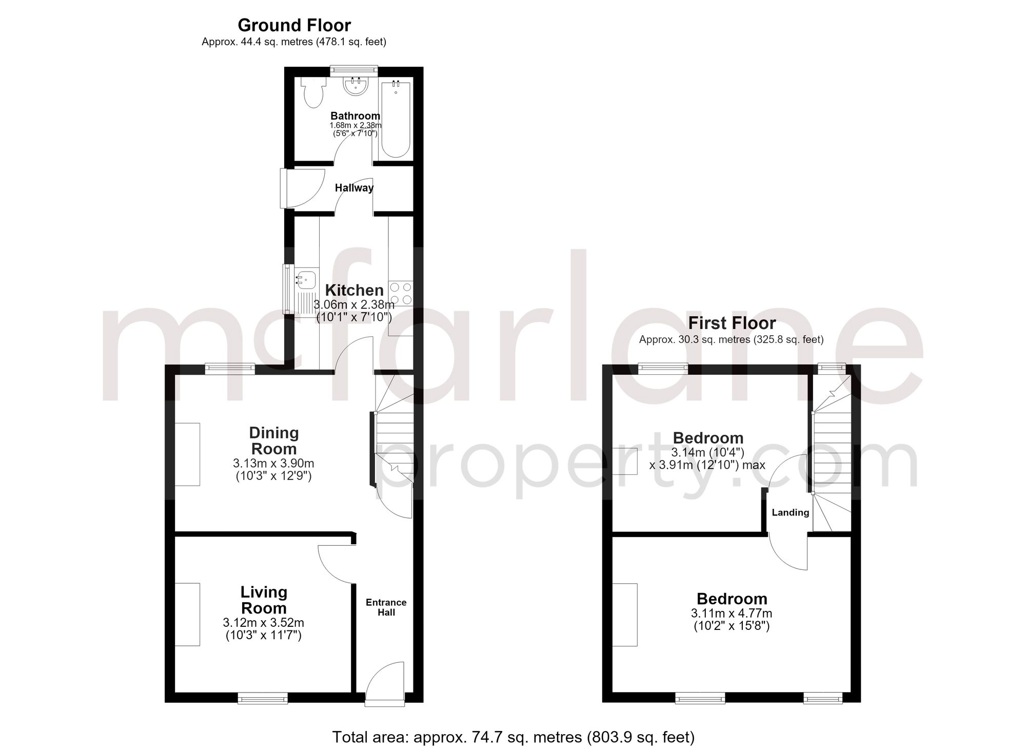 12 Union Street, Swindon floorplan