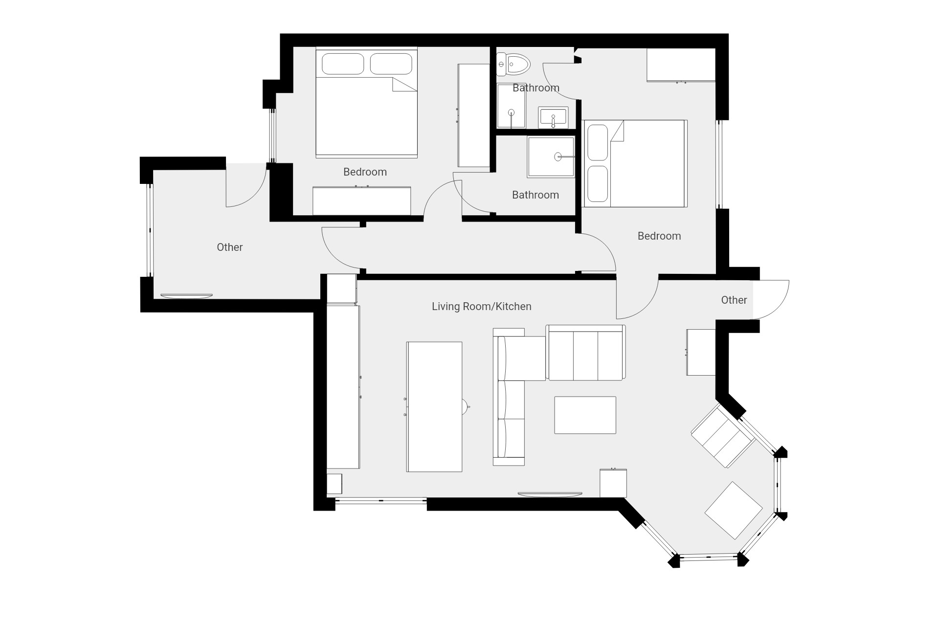 Primrose Valley, St Ives floorplan