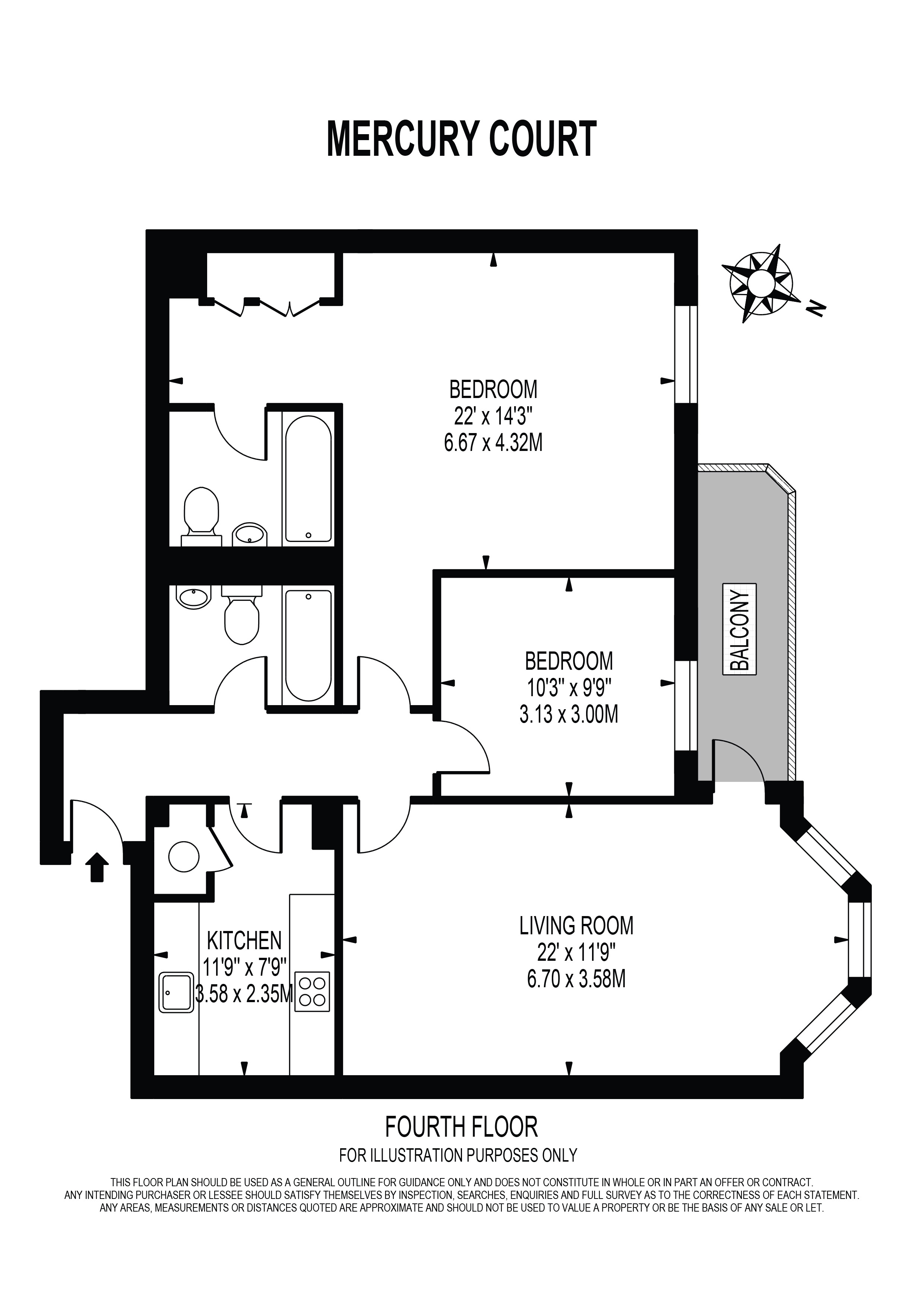 2 Bedrooms Flat for sale in Mercury Court, Cyclops Wharf, Isle Of Dogs E14
