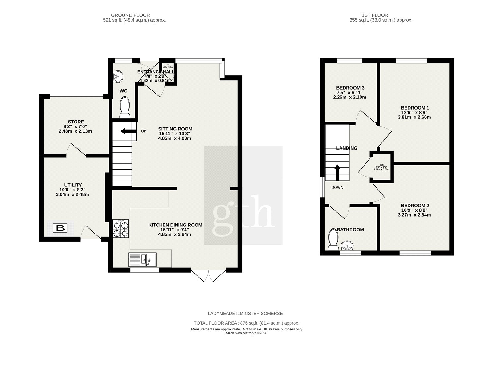 49, Ladymeade, Somerset floorplan