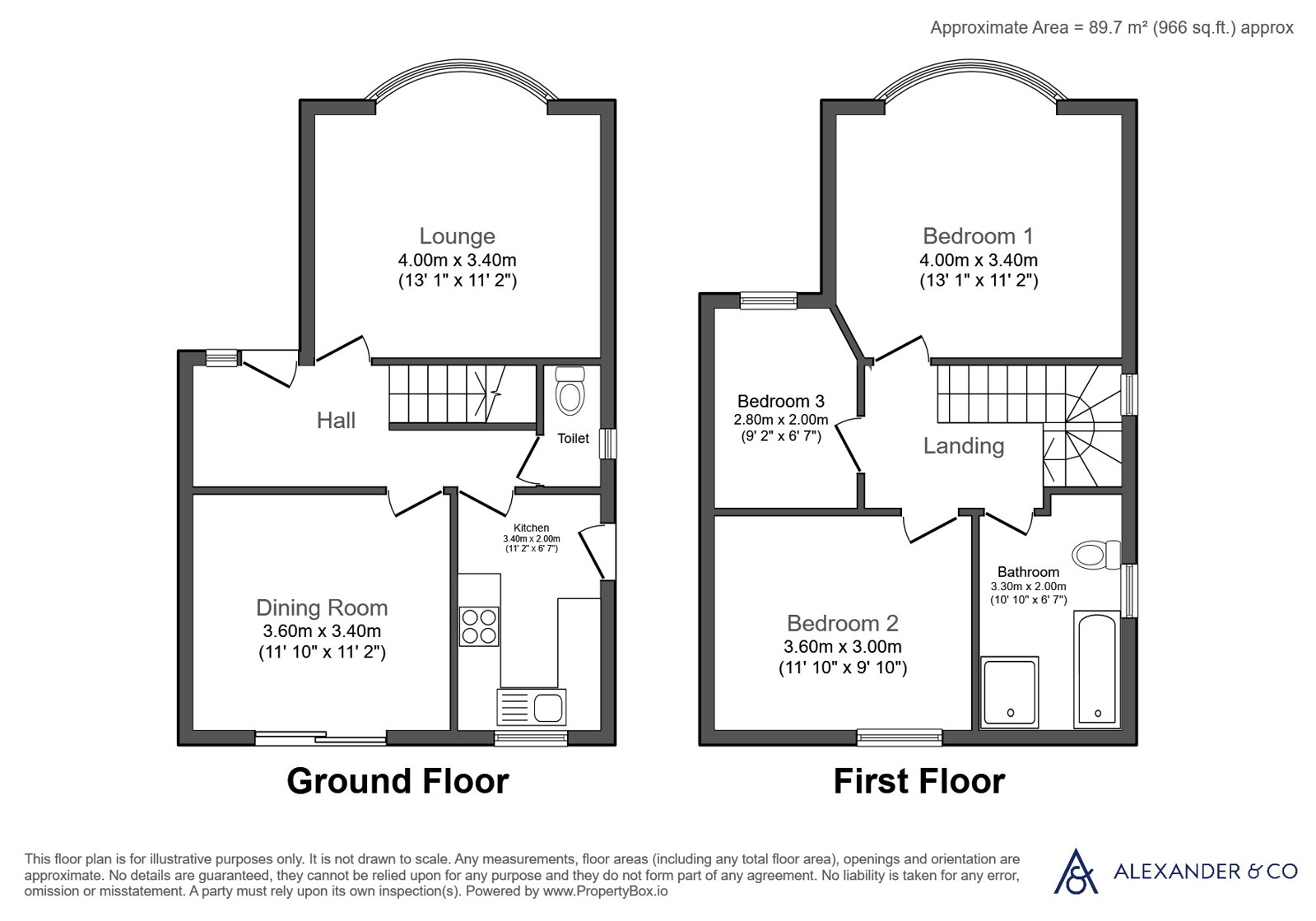 Kingsway, Bedfordshire floorplan